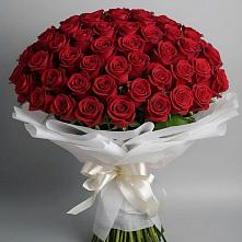 Букет 101 Красная роза Блэк Мэджик в Воздвиженском Ставропольского края