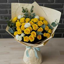 Букет цветов из:  Розы в Воздвиженском Ставропольского края