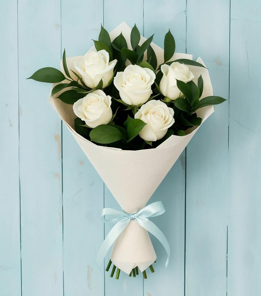 Букет цветов из: Розы в Воздвиженском Ставропольского края