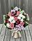 Букет цветов из: Альстромерии, Гвоздики, Розы и Хризантемы в Воздвиженском Ставропольского края