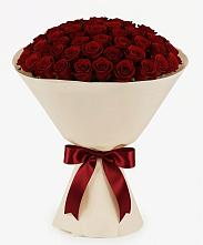 Букет 101 Бордовая роза Блэк Бакарра в Воздвиженском Ставропольского края