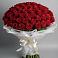 Букет 101 Красная роза Блэк Мэджик в Воздвиженском Ставропольского края