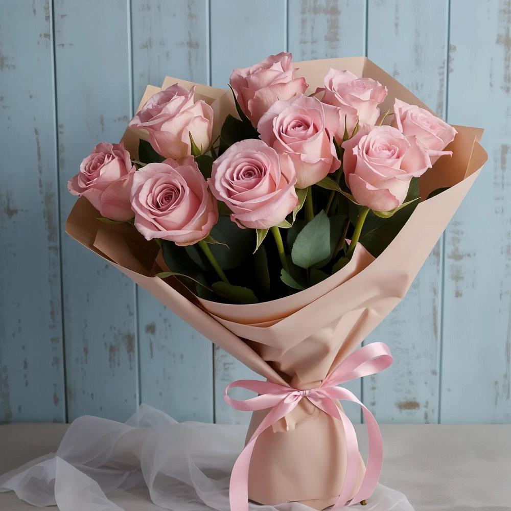 Букет цветов из: Розы в Воздвиженском Ставропольского края