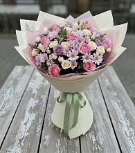 Букет цветов из:  Розы и Хризантемы #REPLACE_PRED# Воздвиженском Ставропольского края