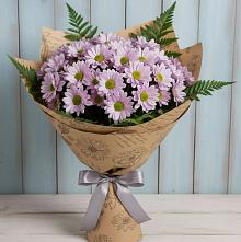 Букет цветов из:  Хризантемы #REPLACE_PRED# Воздвиженском Ставропольского края