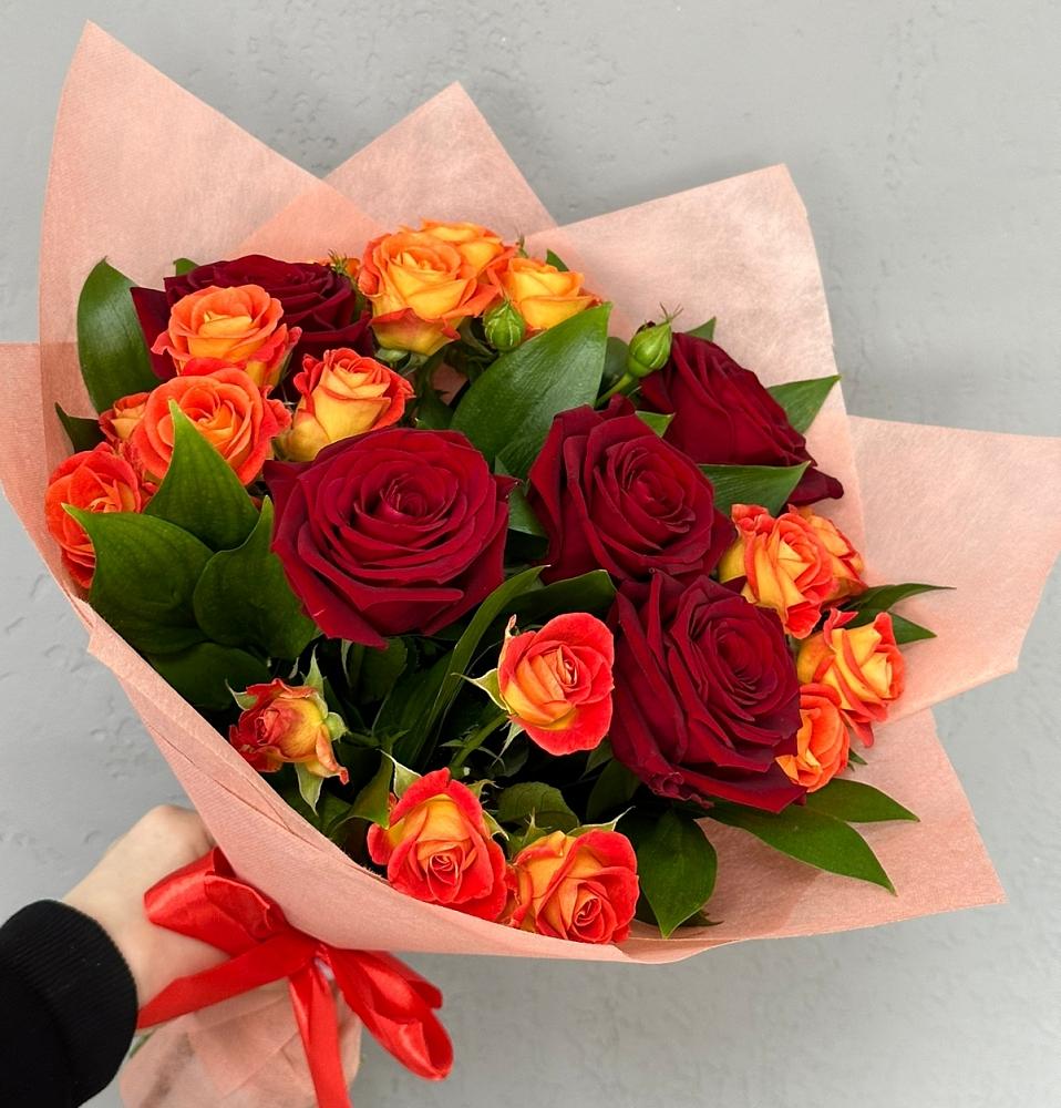 Букет Любовь и восторг в Воздвиженском Ставропольского края