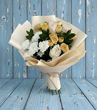 Букет цветов из:  Розы и Хризантемы в Воздвиженском Ставропольского края