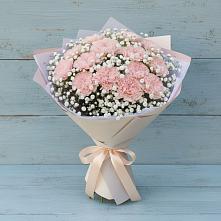 Букет цветов из:  Гвоздики в Воздвиженском Ставропольского края