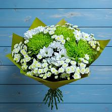 Букет цветов из:  Хризантемы #REPLACE_PRED# Воздвиженском Ставропольского края