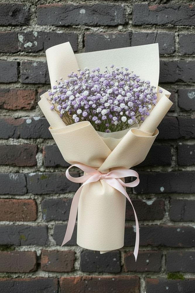 Букет цветов из: Гипсофила в Воздвиженском Ставропольского края