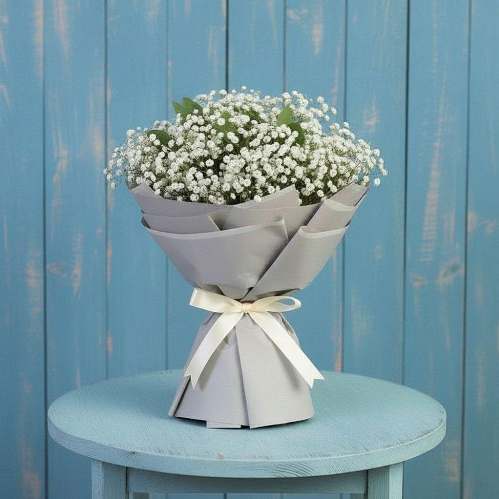 Букет цветов из: Гипсофила в Воздвиженском Ставропольского края