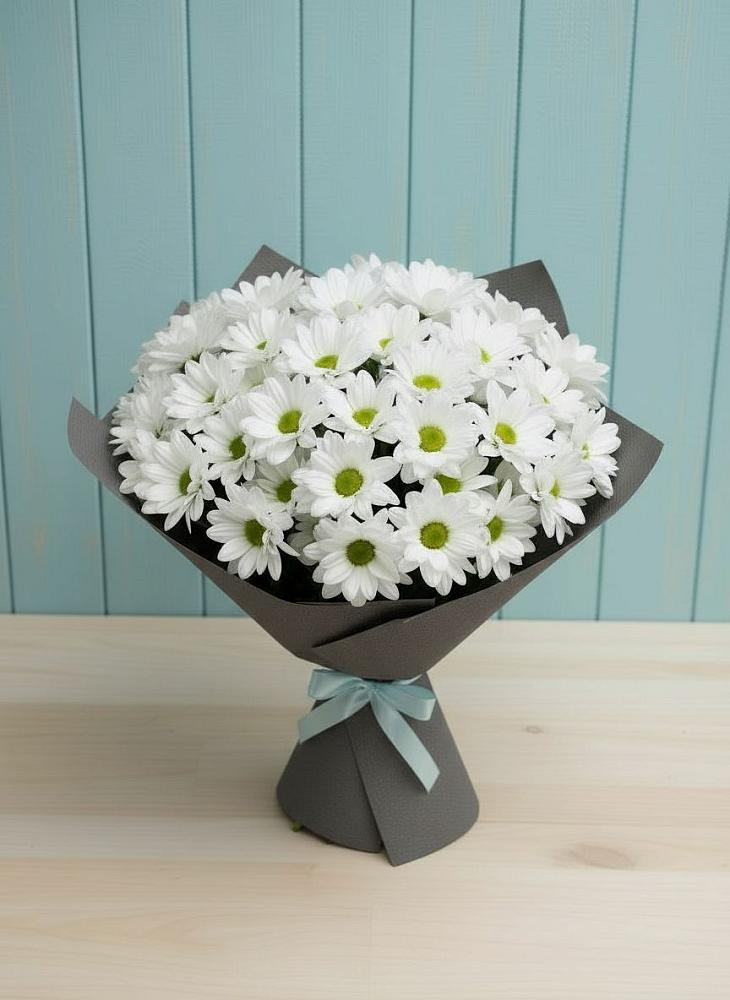 Букет цветов из: Хризантемы в Воздвиженском Ставропольского края