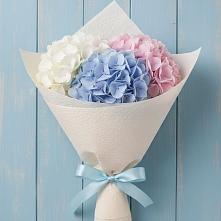 Букет цветов из:  Гортензия в Воздвиженском Ставропольского края