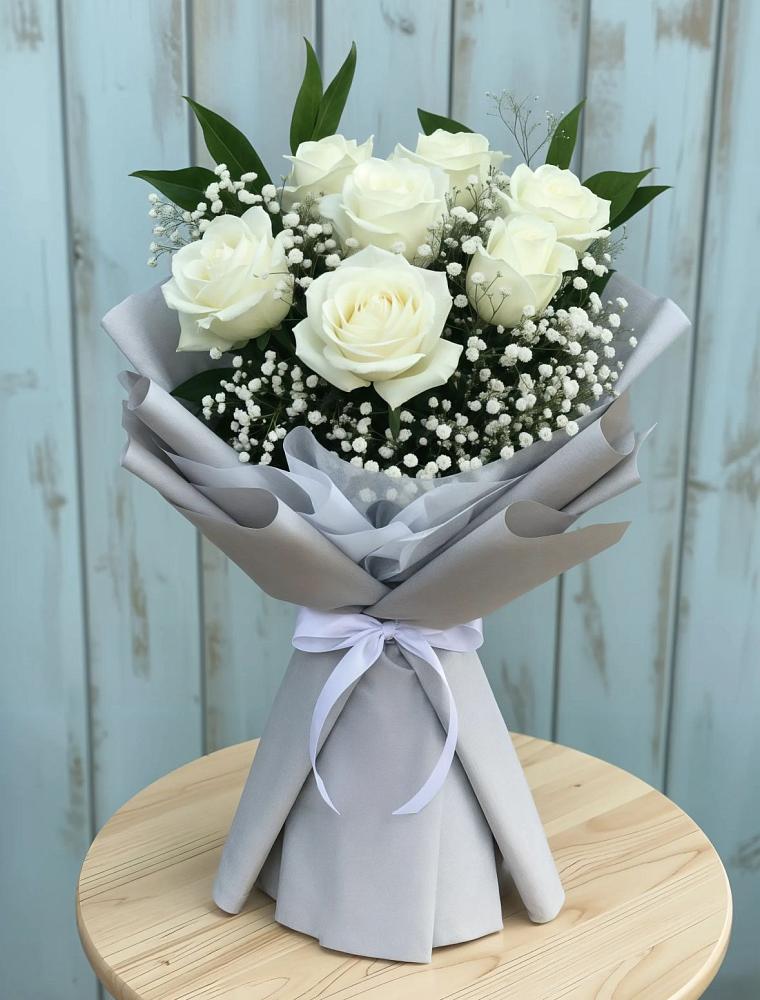 Букет цветов из: Розы в Воздвиженском Ставропольского края