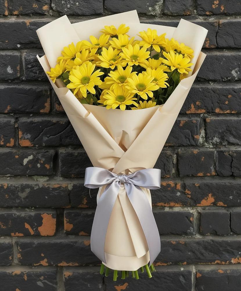 Букет цветов из: Хризантемы в Воздвиженском Ставропольского края