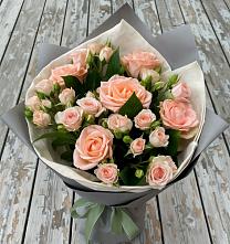Букет цветов из:  Розы #REPLACE_PRED# Воздвиженском Ставропольского края