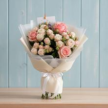 Букет цветов из:  Розы в Воздвиженском Ставропольского края