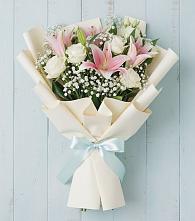 Букет цветов из:  Лилии в Воздвиженском Ставропольского края