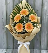 Букет цветов из:  Герберы в Воздвиженском Ставропольского края
