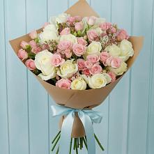 Букет цветов из:  Розы в Воздвиженском Ставропольского края